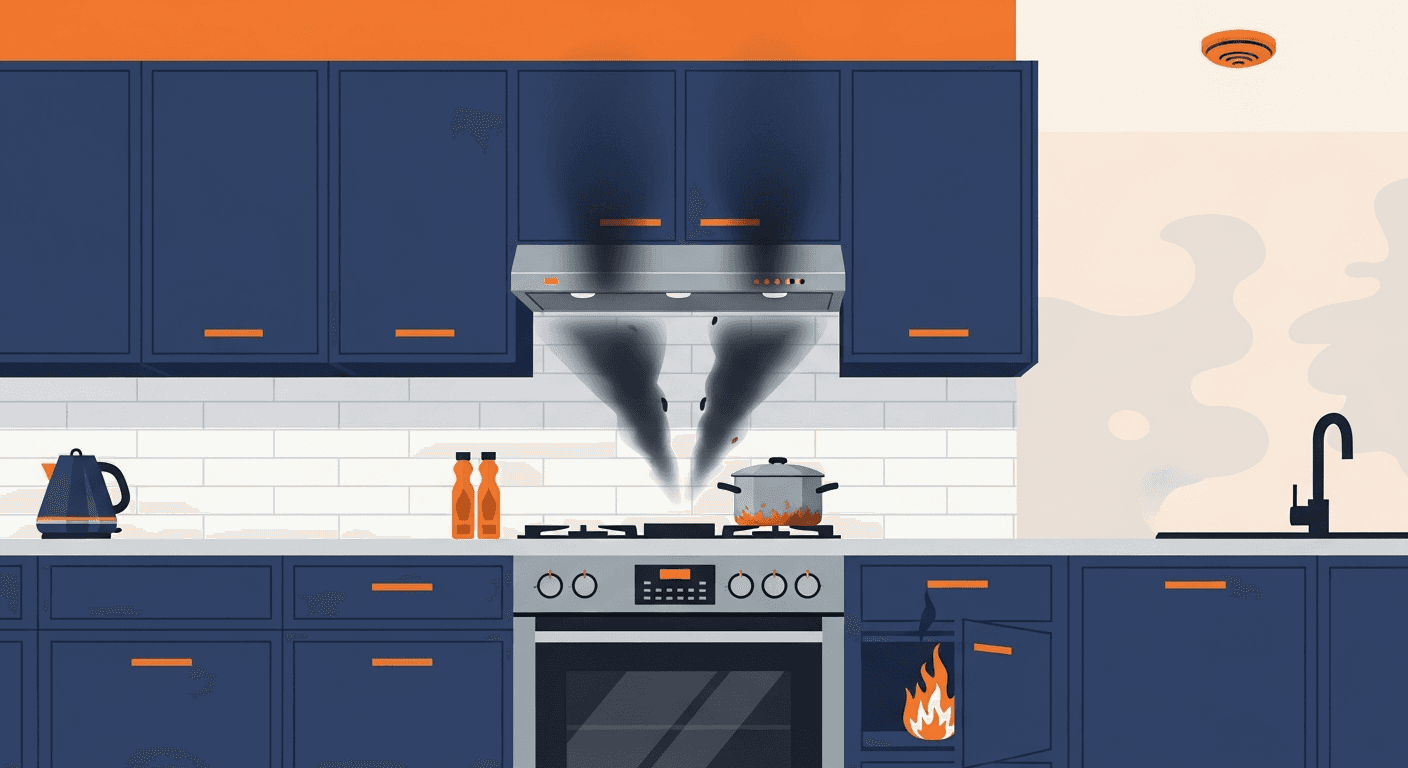 Kitchen Fire Cleanup: Removing Smoke and Soot the Right Way